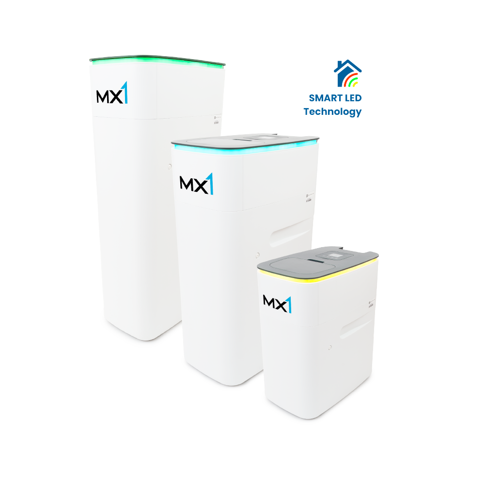 Vercalo MX1 adoucisseur d'eau avec Smart LED